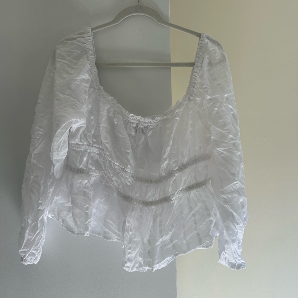 Sheer blouse